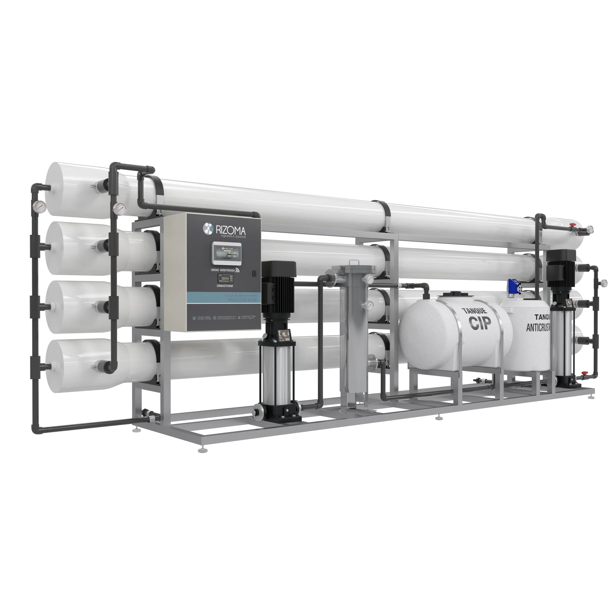 Planta de Ósmosis Inversa Industrial – Línea RZ y RZX